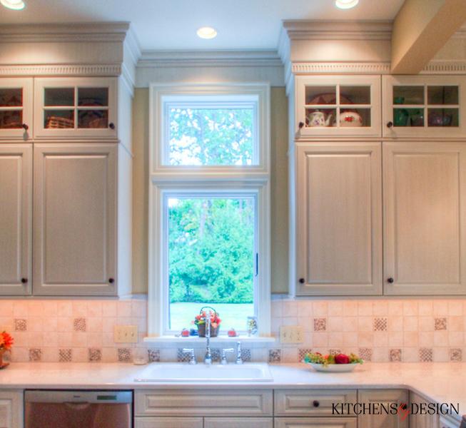 light colored kitchen