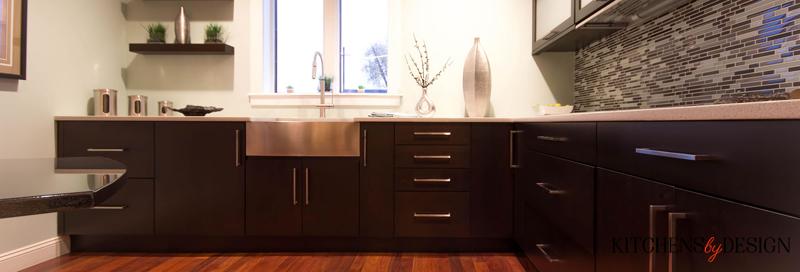 kitchen with large stainless steel sink